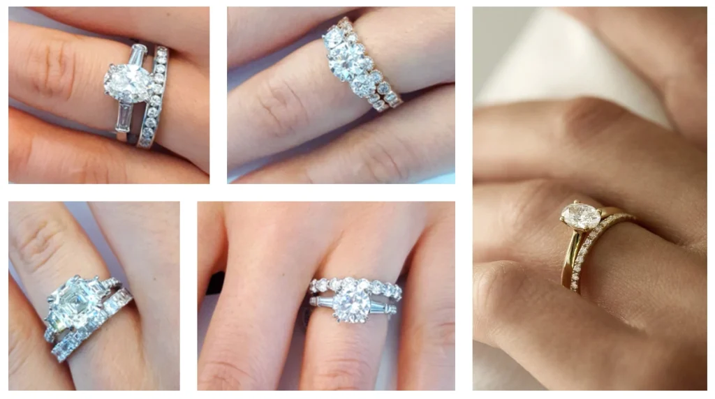 تفاوت انگشتر نامزدی با حلقه ازدواج