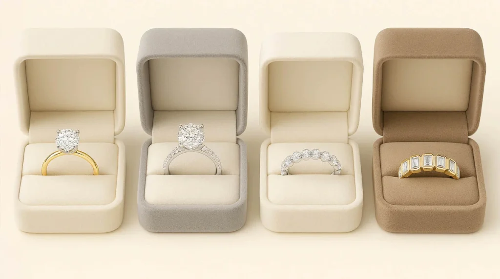 فاکتورهای انتخاب حلقه ازدواج و نامزدی